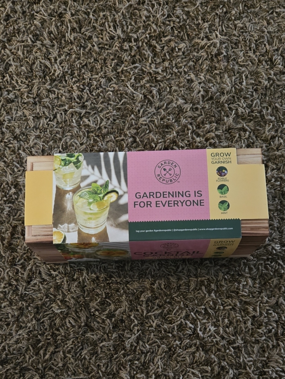 Garden Republic Cocktail Herb Kit —